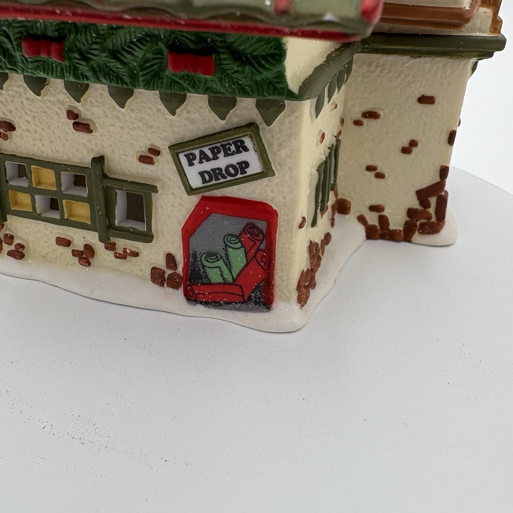 Department 56 Red, Green, White Holiday Gift Wrap & Ribbons House Ornament - Picture 4 of 9